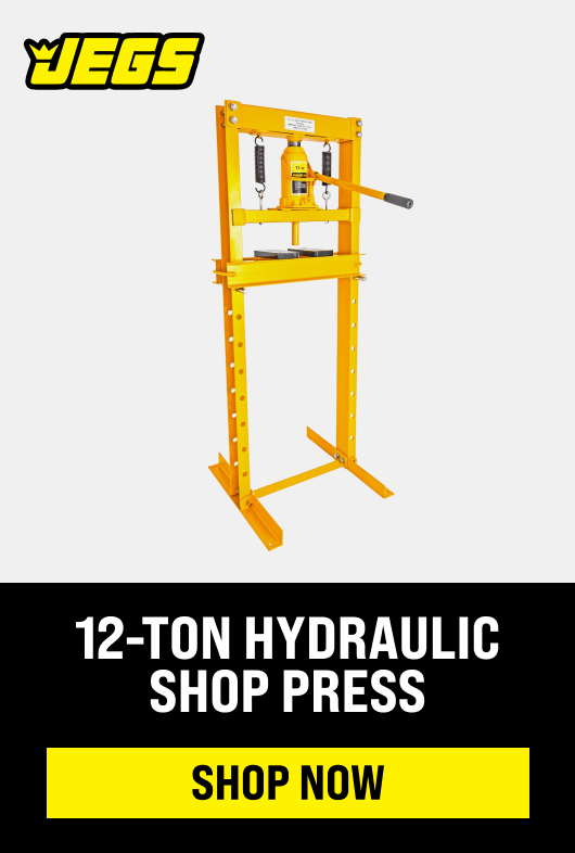 12-Ton Hydraulic Shop Press