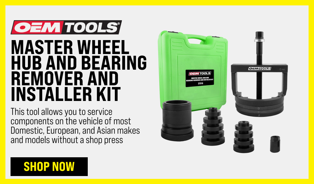 Master Wheel Hub and Bearing Remover and Installer Kit