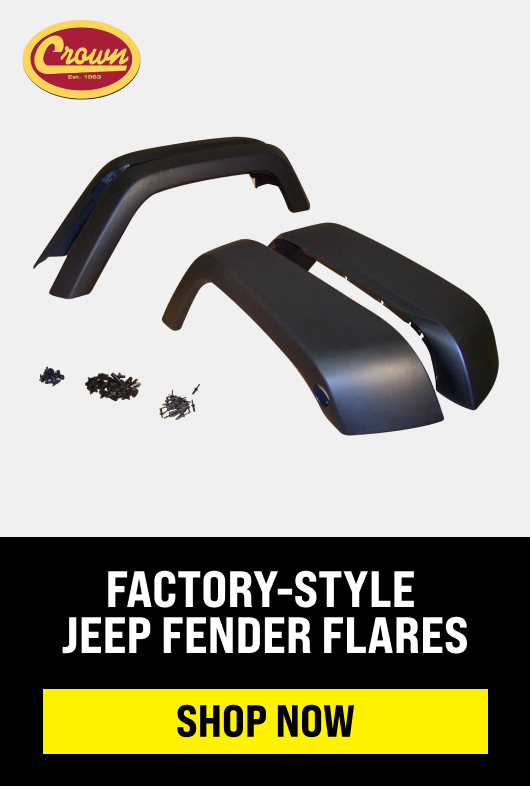 Factory-Style Jeep Fender Flares