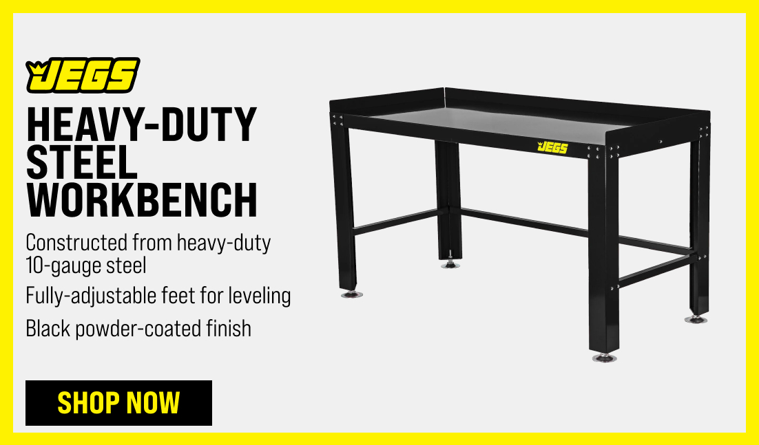 Heavy-Duty Steel Workbench