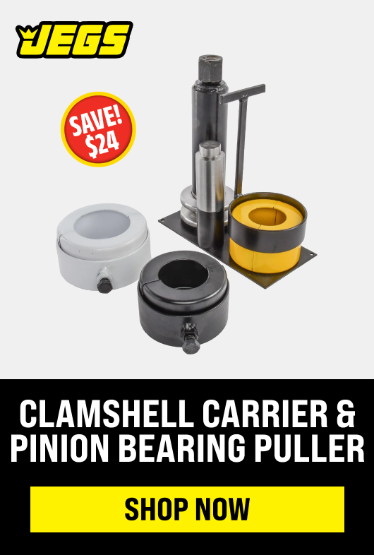 Clamshell Carrier & Pinion Bearing Puller