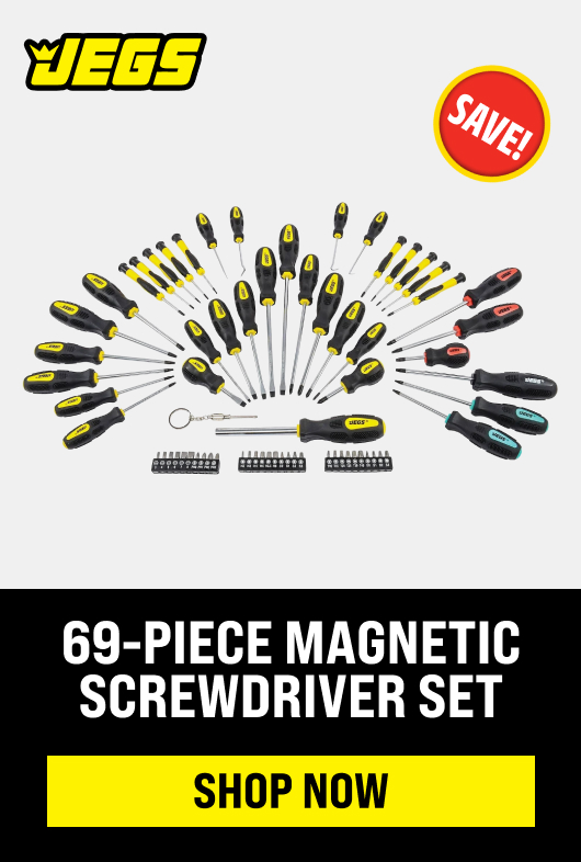 69-Piece Magnetic Screwdriver Set