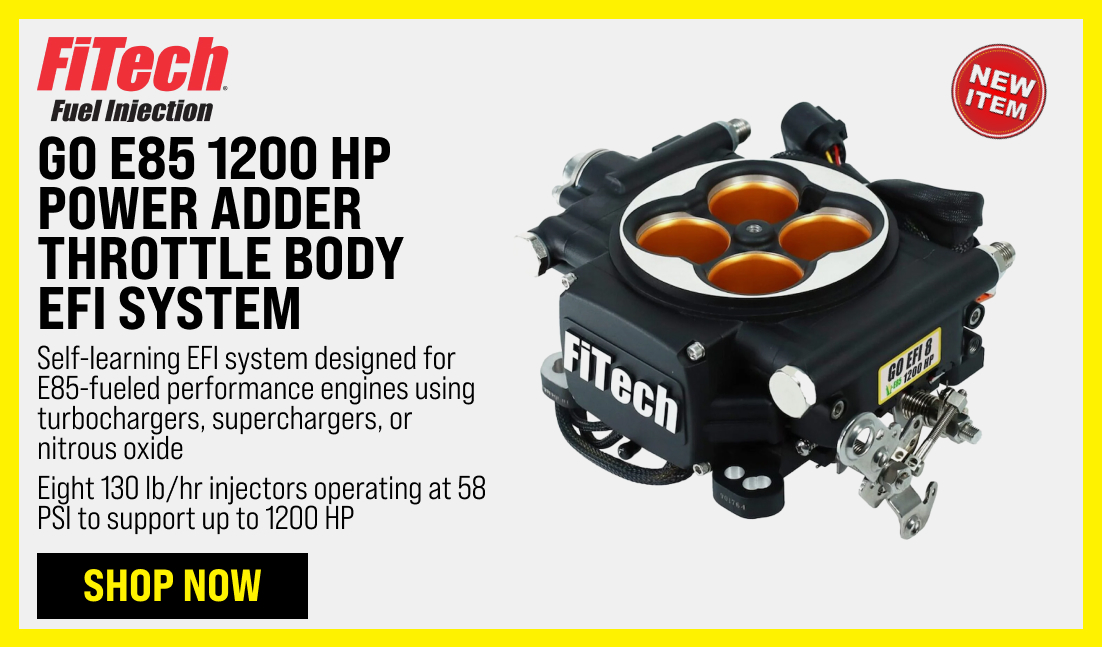 Go E85 1200 HP Power Adder Throttle Body EFI System