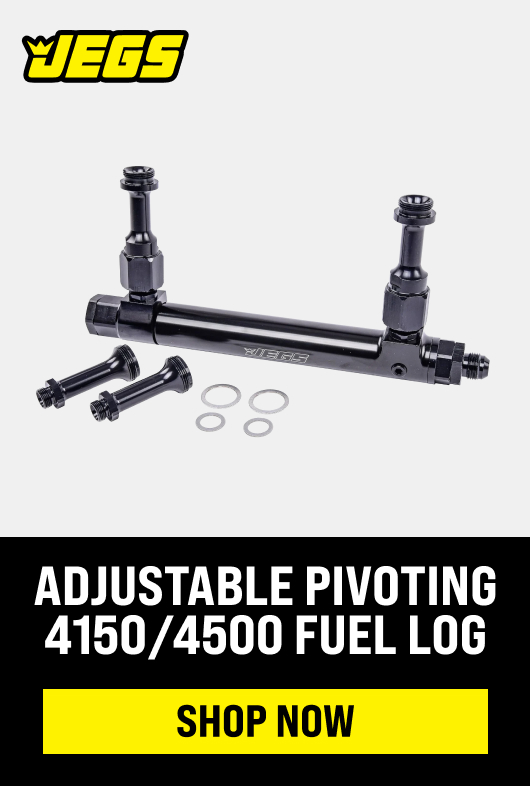 Adjustable Pivoting 4150/4500 Fuel Log