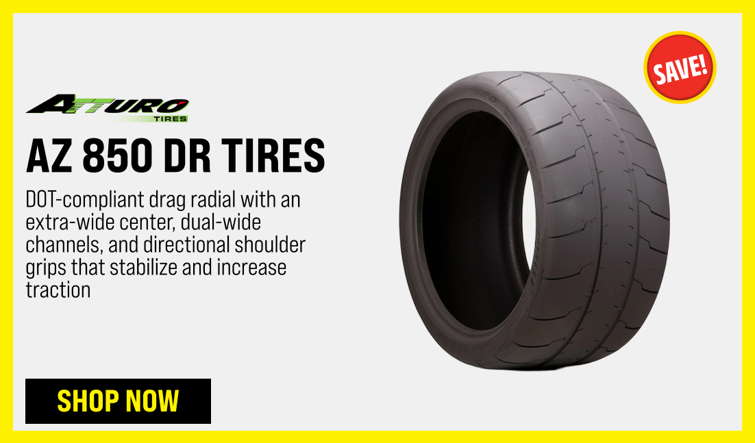 AZ 850 DR Tires
