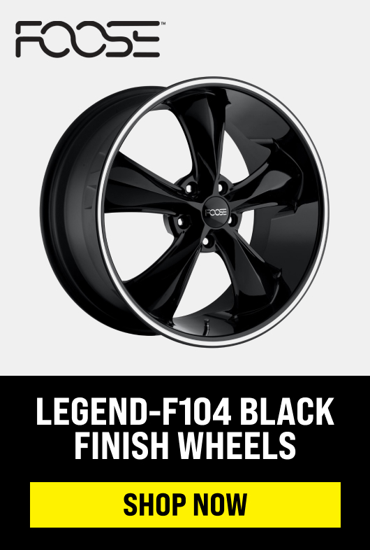 Legend-F104 Black Finish Wheels