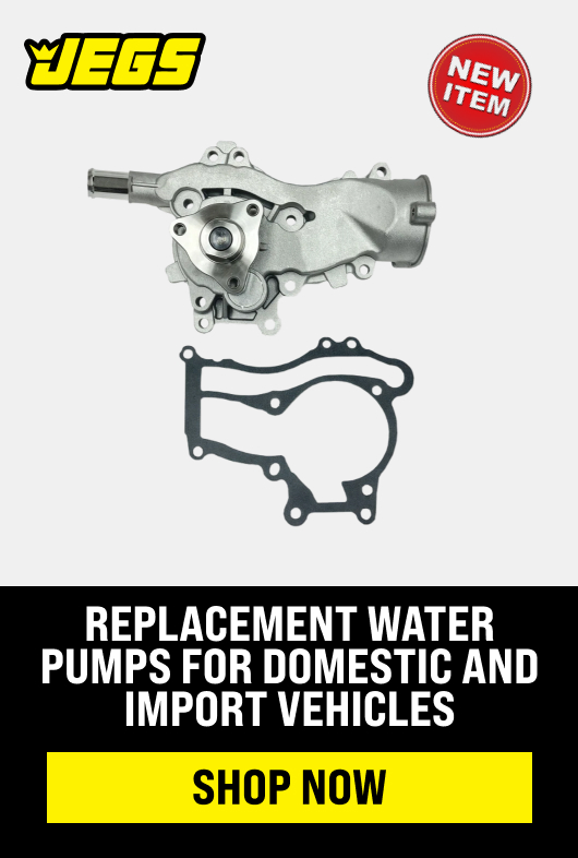 Replacement Water Pumps for Domestic and Import Vehicles