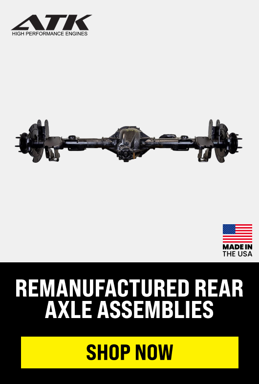 Remanufactured Rear Axle Assemblies