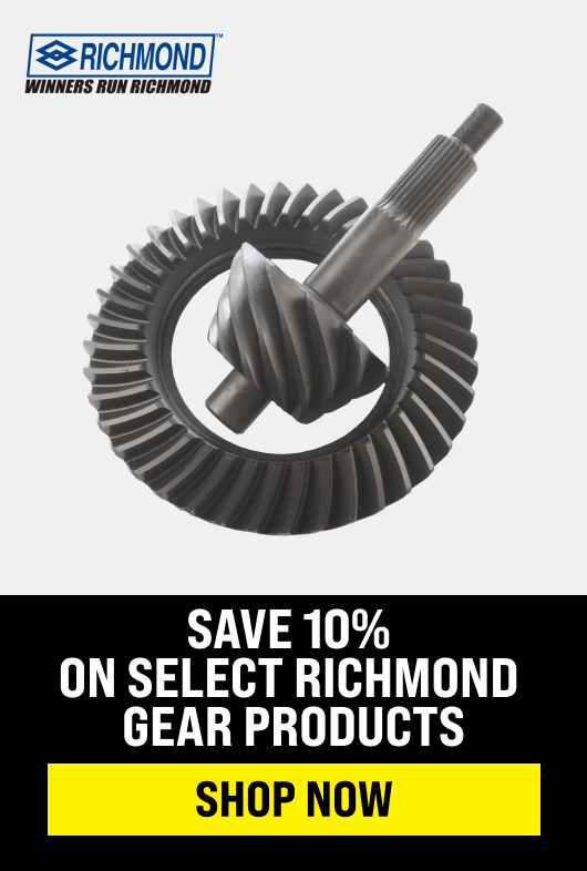 Save 10% On Select Richmond Gear Products