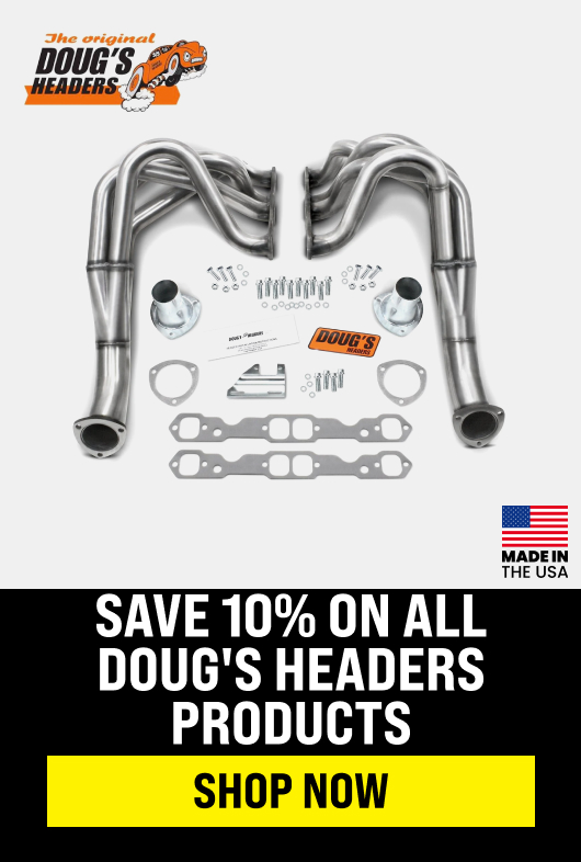 Save 10% On All Doug's Headers Products