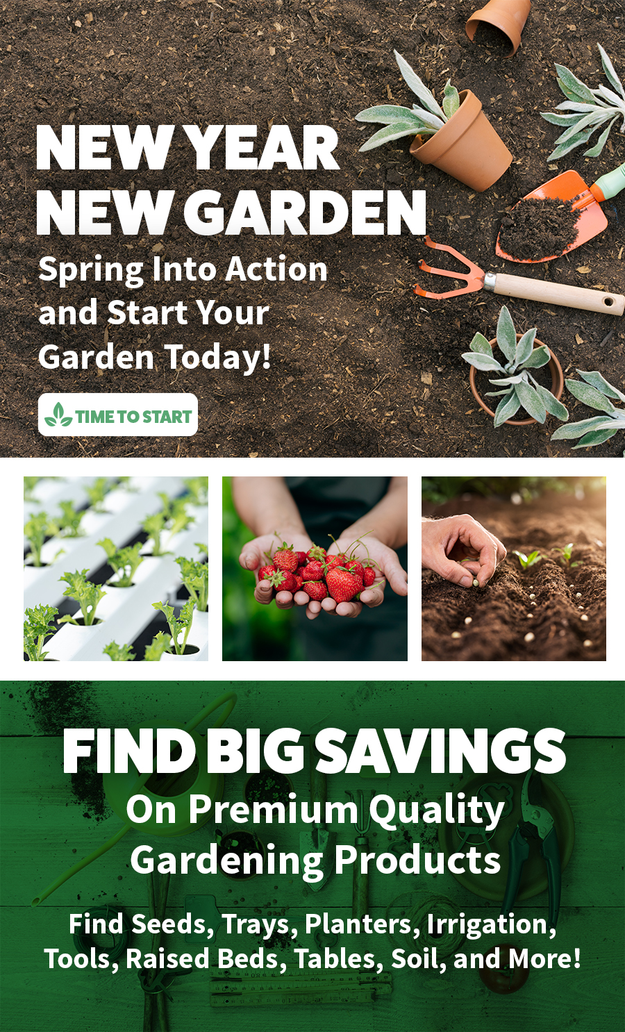 Get a Jump Start to your Spring Garden