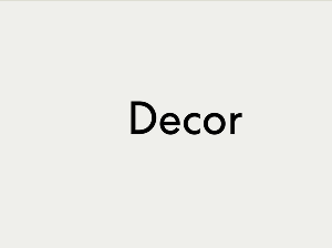 Decor