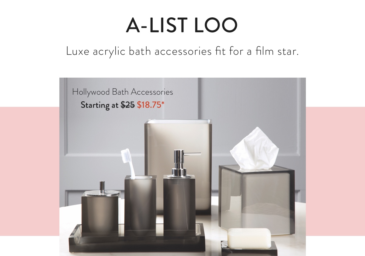 Hollywood Bath Accessories