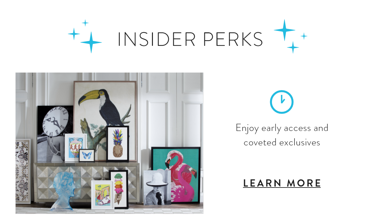 Insider Perks - LEARN MORE