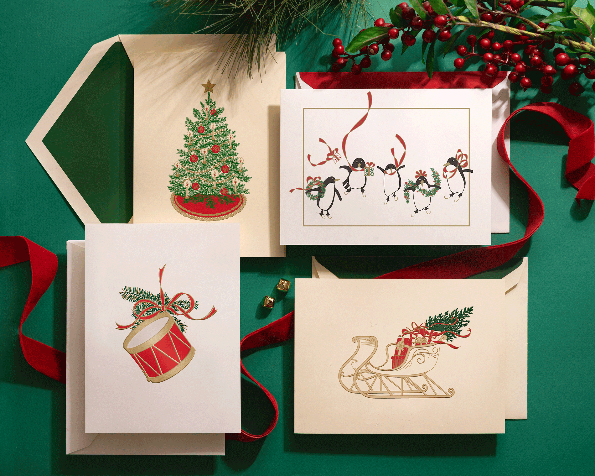 Shop Boxed Holiday Photo Mount Cards