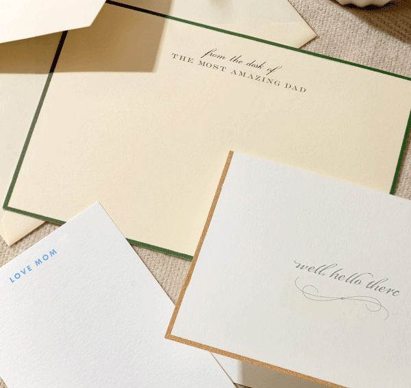 SHOP ALL PERSONALIZED STATIONERY