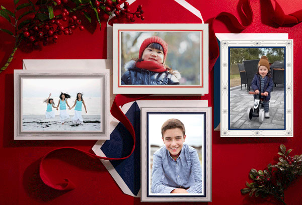 Shop Boxed Holiday Photo Mount Cards