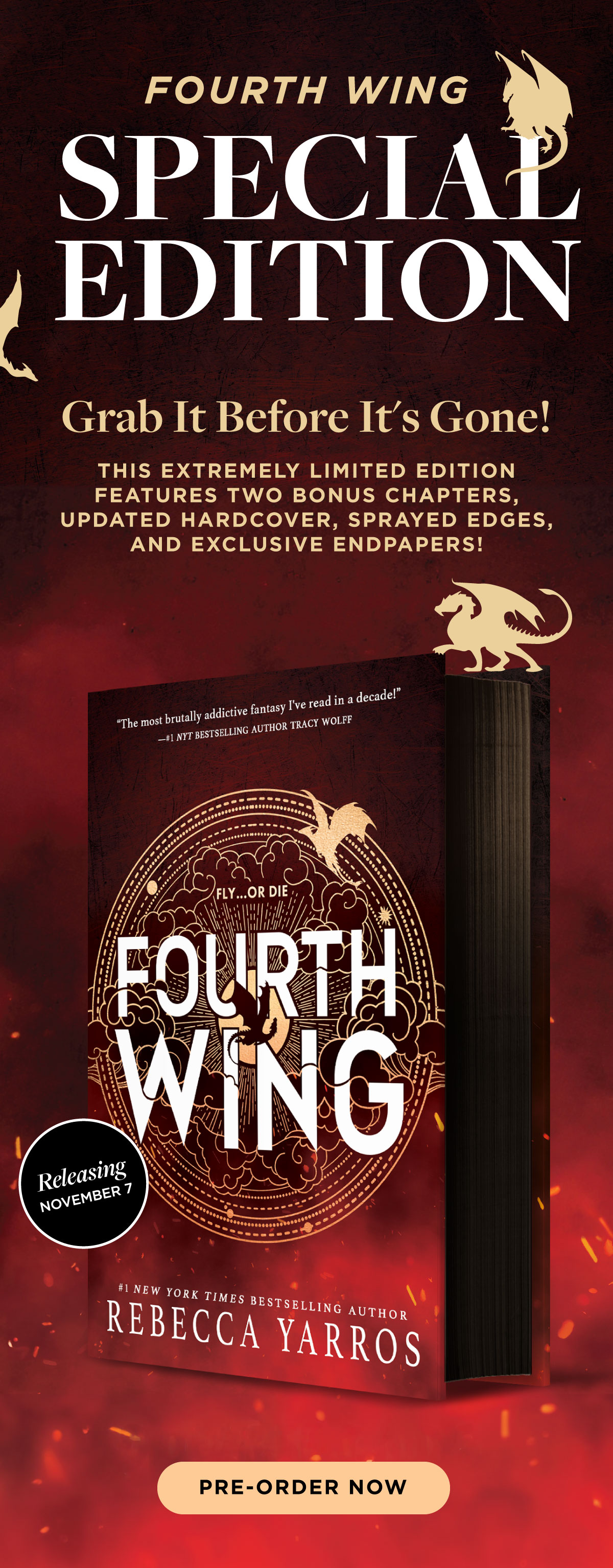 Fourth Wing Special Edition Book 