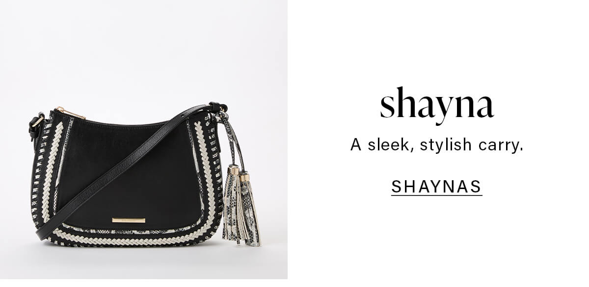 shayna A sleek, stylish carry. SHAYNAS