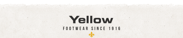 Yellow FOOTWEAR SINCE 1916 