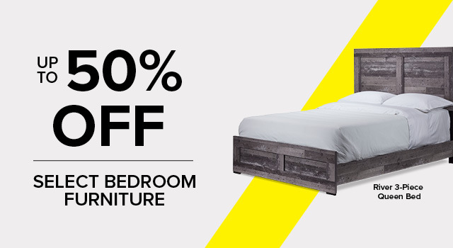Up to 50% off Select Bedroom Furniture