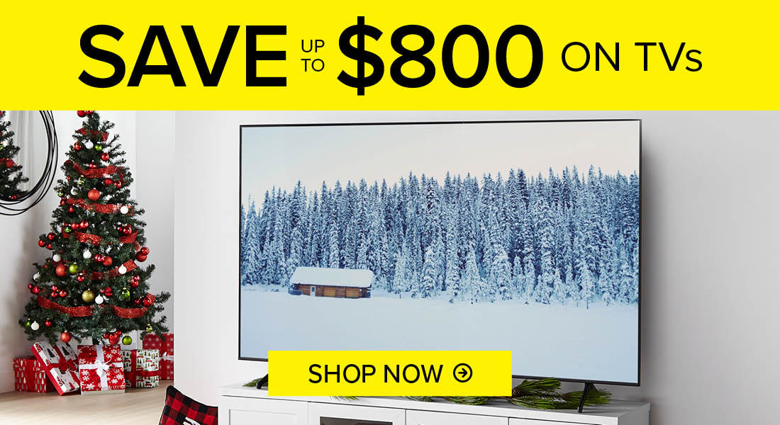 Save Up To $800 On TVs