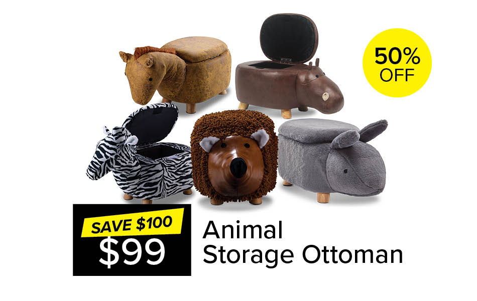 Animal Storage Ottoman