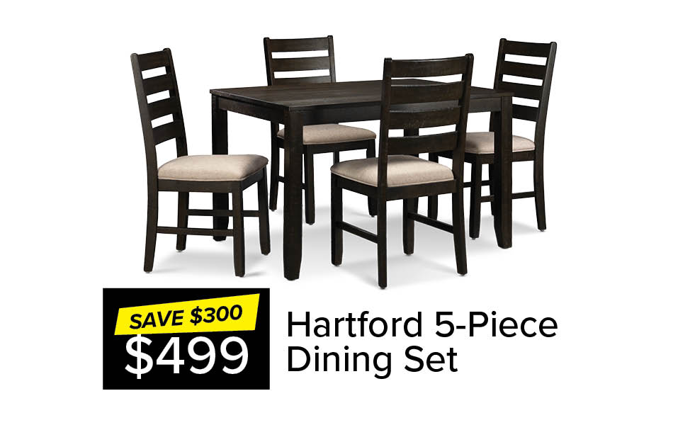 Hartford 5-Piece Dining Set