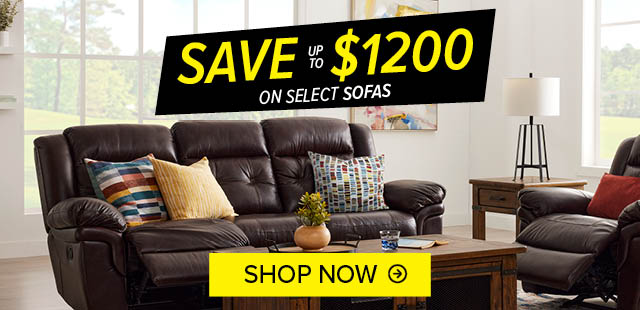 Save Up To $1200 On Select Sofa