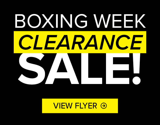 Boxing Week Clearance Sale!