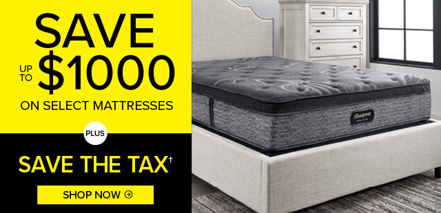 Save Up To $1000 On Select Mattresses