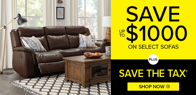 Save Up To $1000 On Select Sofas