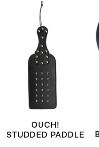 Ouch! Studded Leather Paddle OUCH! STUDDED PADDLE B 