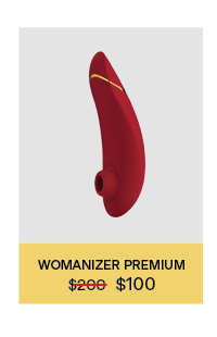 Womanizer PREMIUM Clitoral Stimulator (WAS $200 - NOW $100) - 