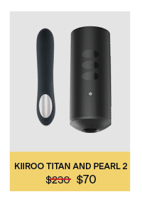 KIIROO Titan and Pearl 2 Couples Set (WAS $230 - NOW $70) KIROO TITAN AND PEARL 2 $238 $70 