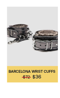 Liberator Leatherworks Barcelona Faux Fur Cuffs (WAS $72 - NOW $36) BARCELONA WRIST CUFFS $72 $36 