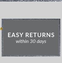 EASY RETURNS within 30 days 