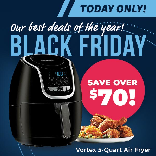 DOORBUSTER💥 *$42.97 Five-Quart Air Fryer! - Heartland America