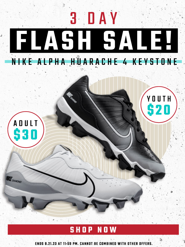 Nike Alpha Huarache 4 Keystone Men's Baseball Cleats.