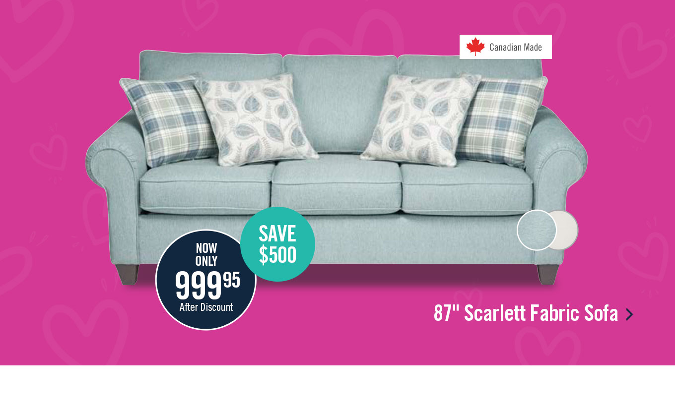 Scarlett Chenille Sofa