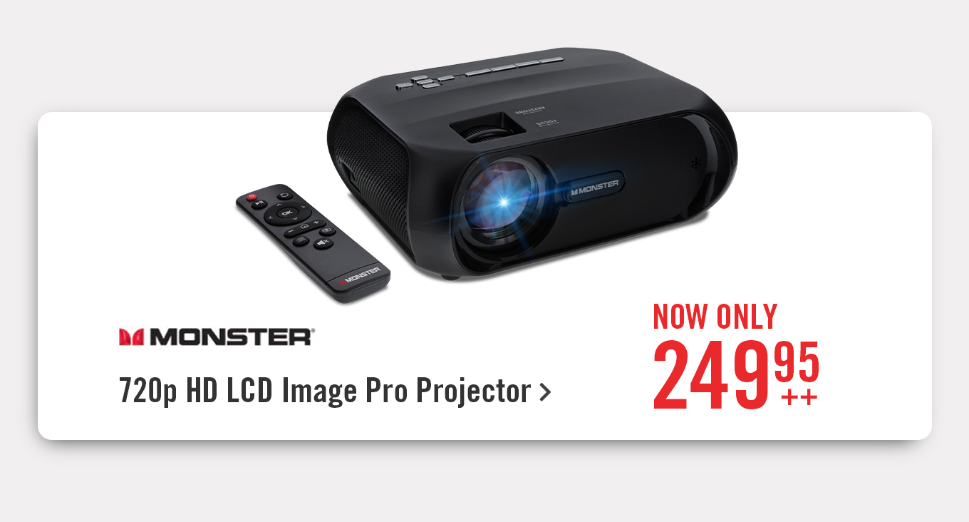 720p HD LCD Image Pro Projector.