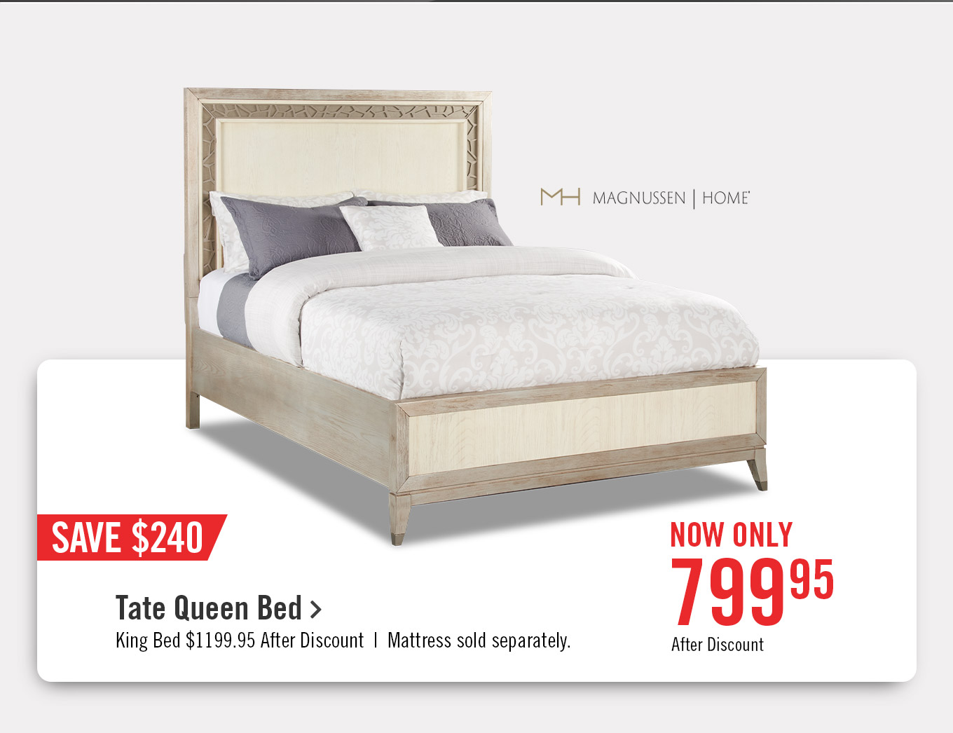 Tate Queen Bed.