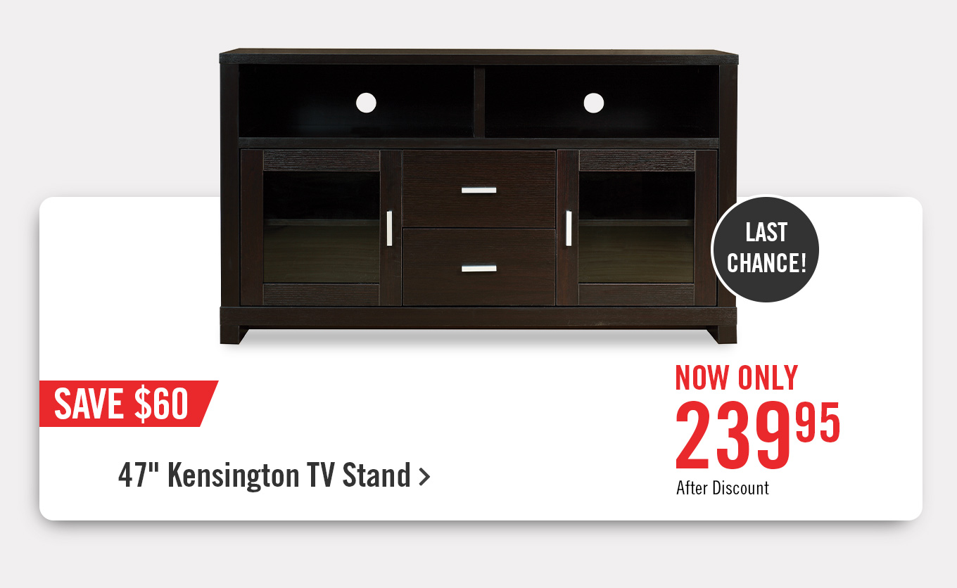 47 inch Kensington Glam TV Stand.