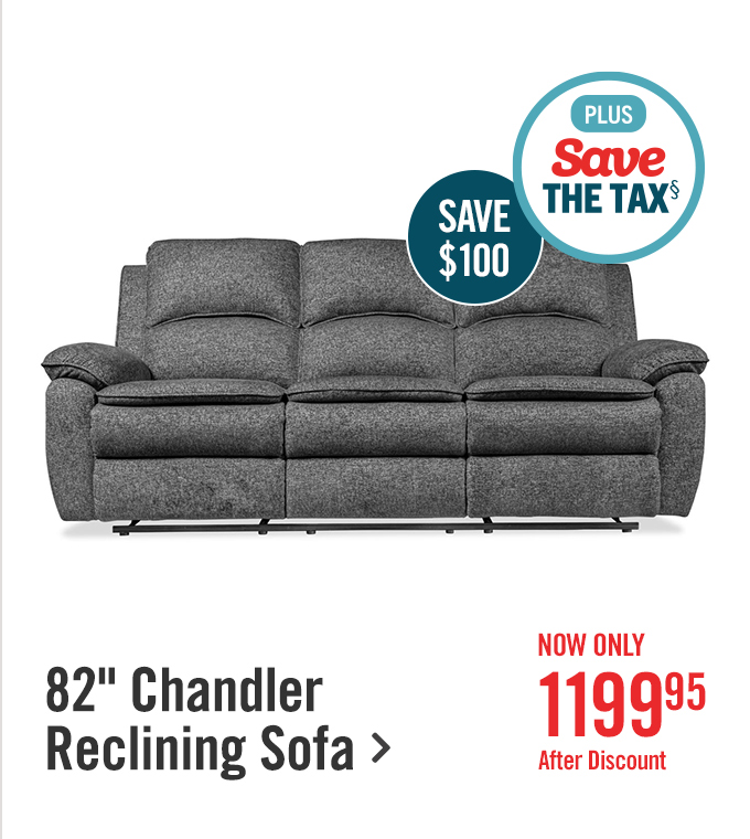Chandler Chenille Reclining Sofa