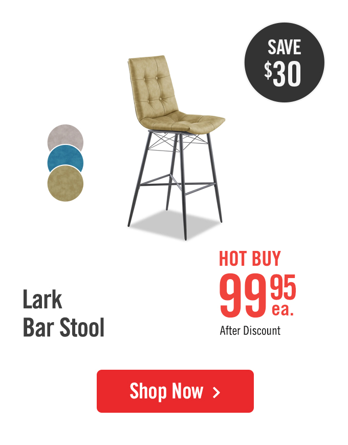 Lark bar stool.