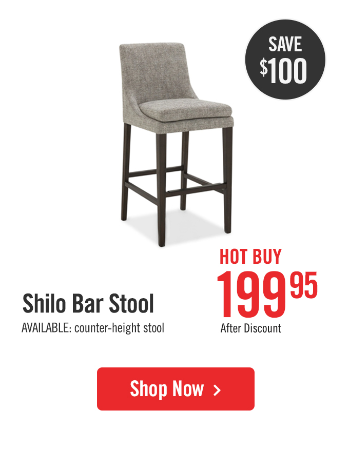 Shilo bar stool.