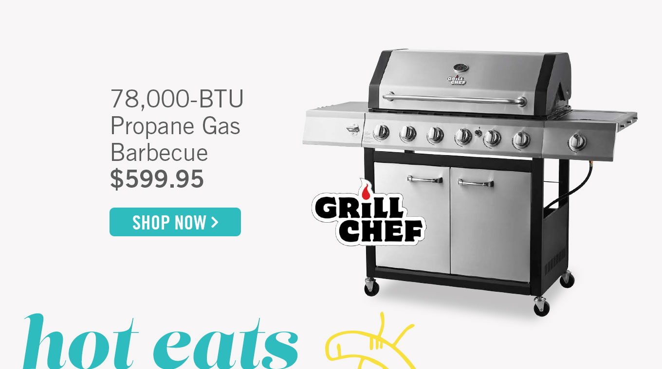 Grill Chef 78,000 BTU Propane Gas Barbecue