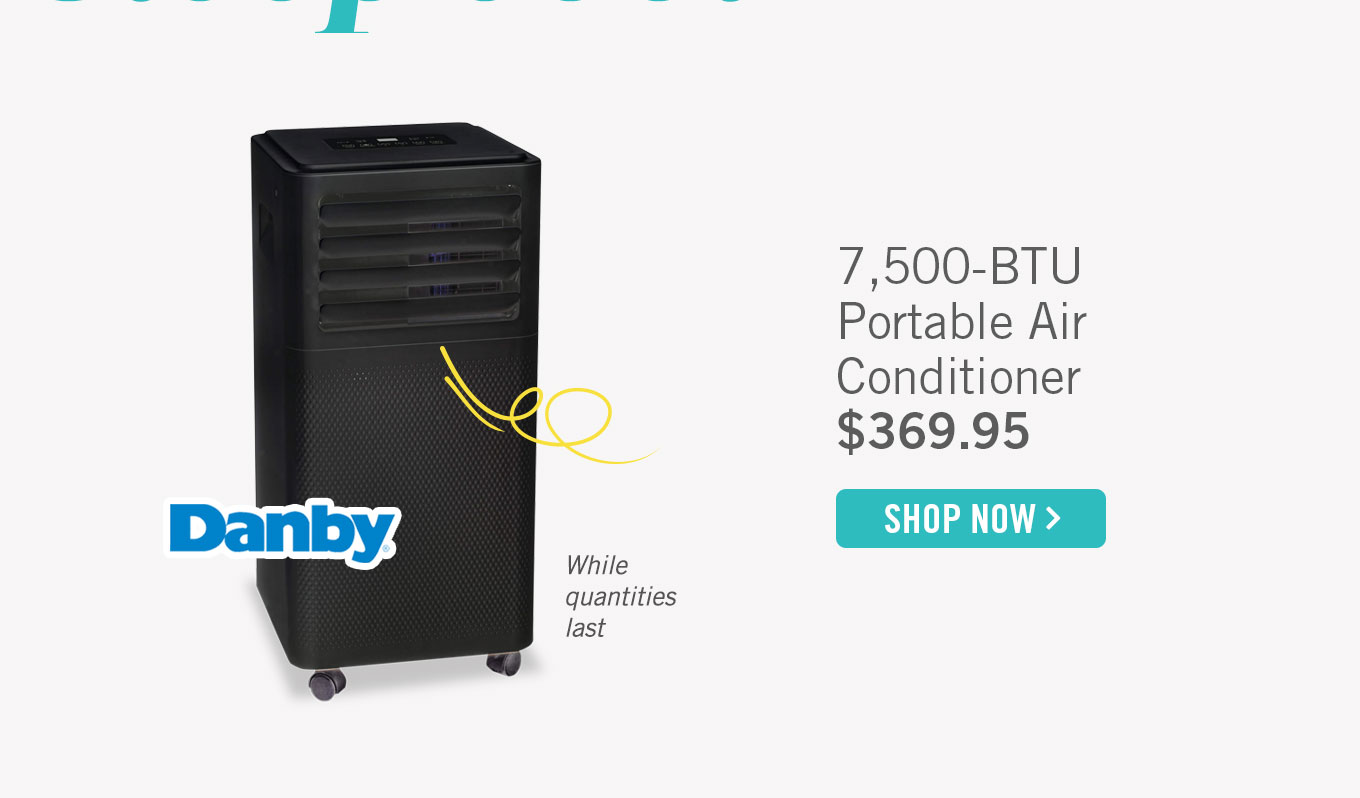 Danby 7,500 BTU 3-in-1 Portable Air Conditioner