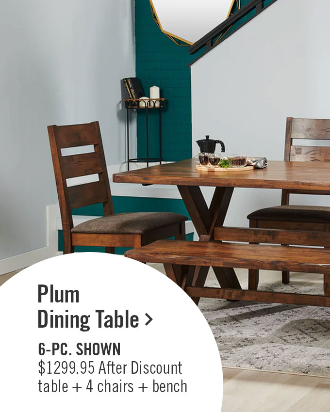 Plum Dining Table