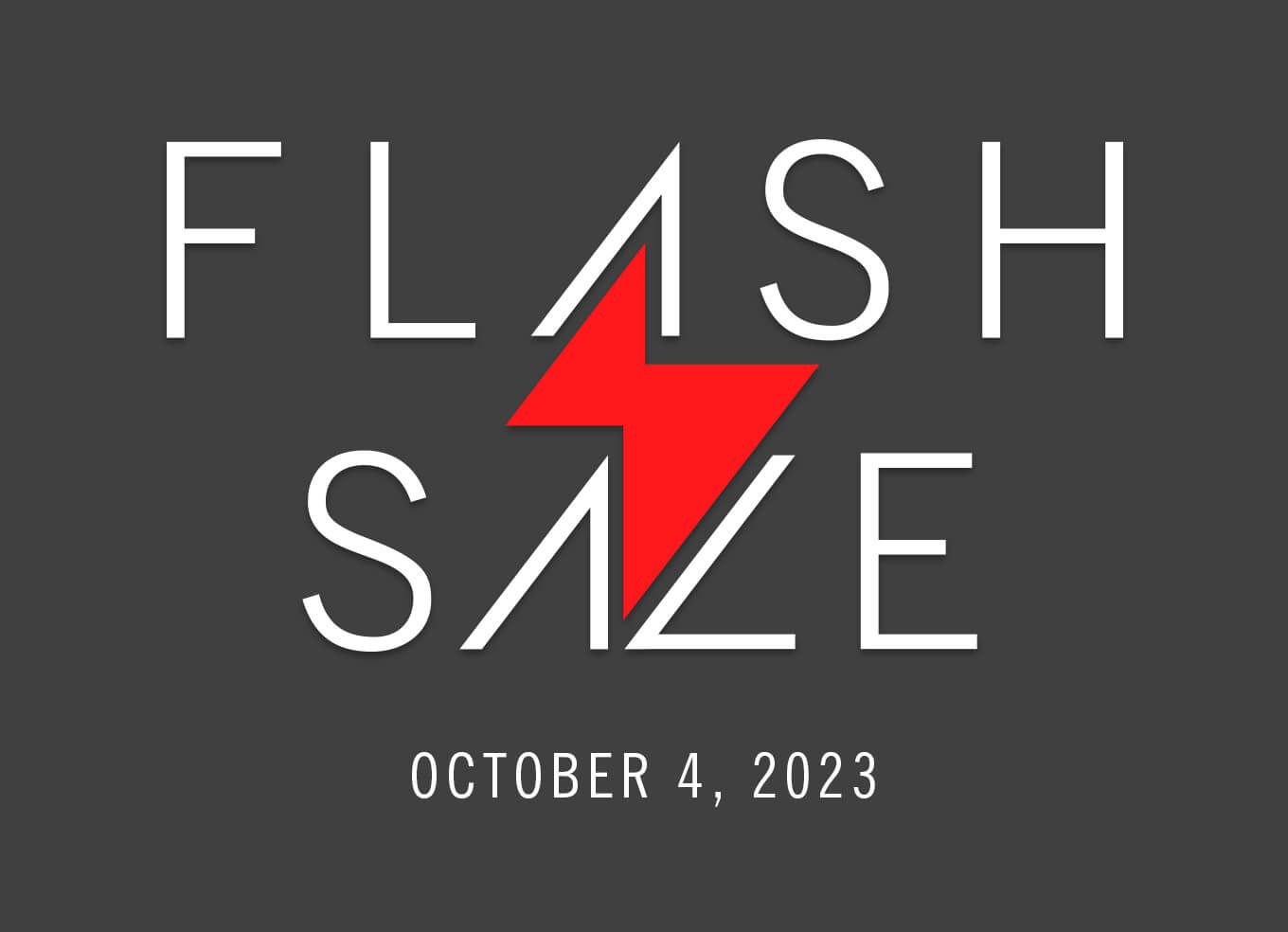 Flash Sale.